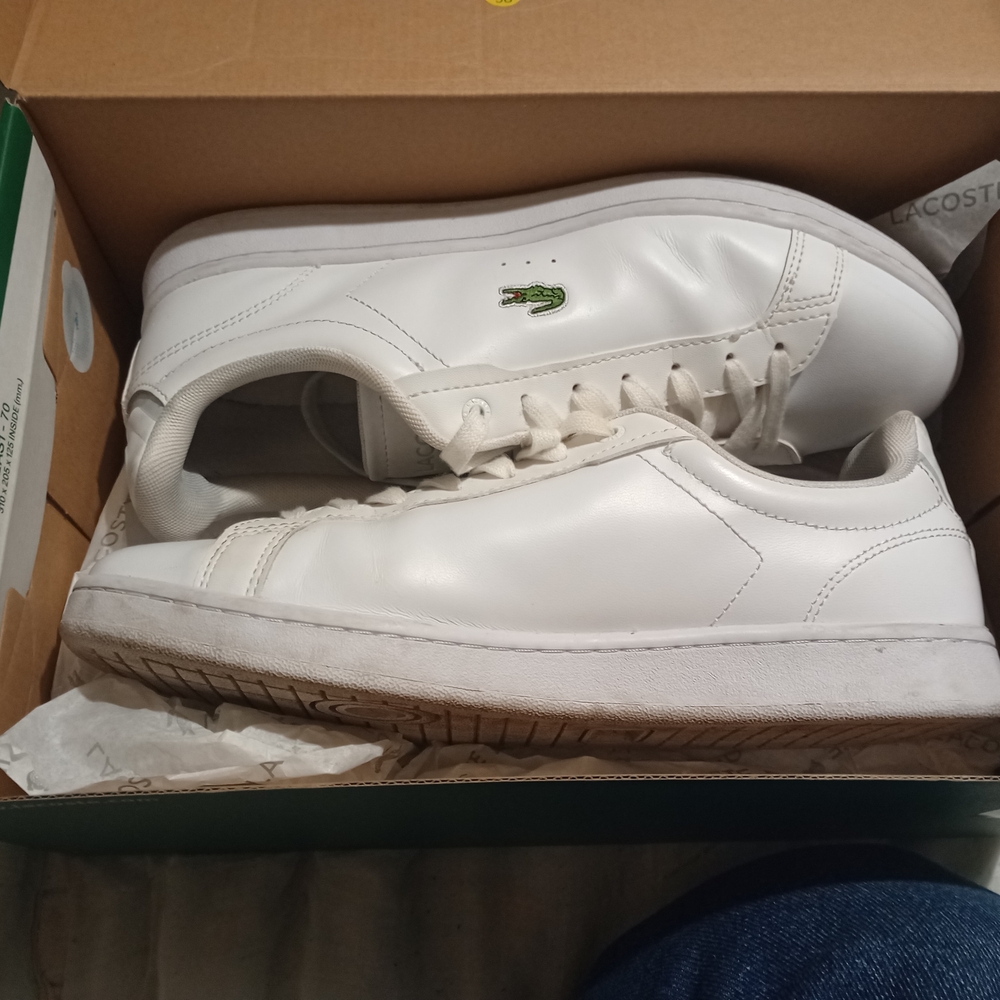 Lacoste Women White Sneakers